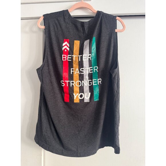 BARRYS BOOTCAMP BETTER FASTER STRONGER YOU CHALLENGE TANK - Picture 1 of 3